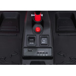 Elektrická motokára Tornado Drift - červená